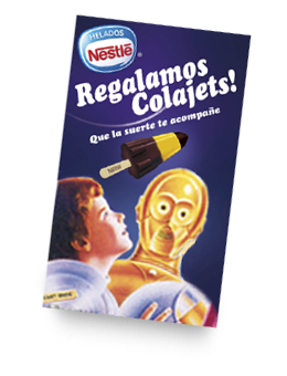Cartel Nestlé Colajet 1980